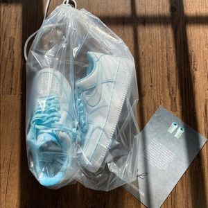RARE Glacier Blue Air Force 1s